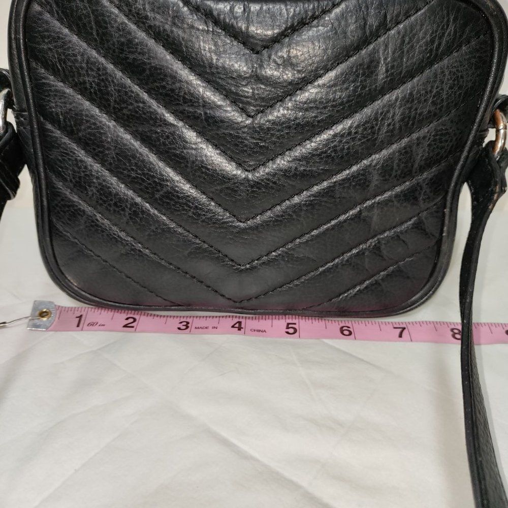 Brampton London Quilted Leather Mini Crossbody - Picture 9 of 10